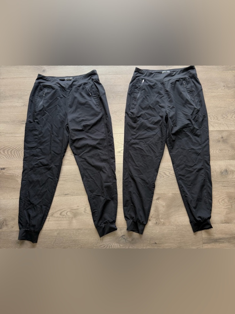 Women’s Healing Hand Jogger Scrub Bottom Black size Medium Tall